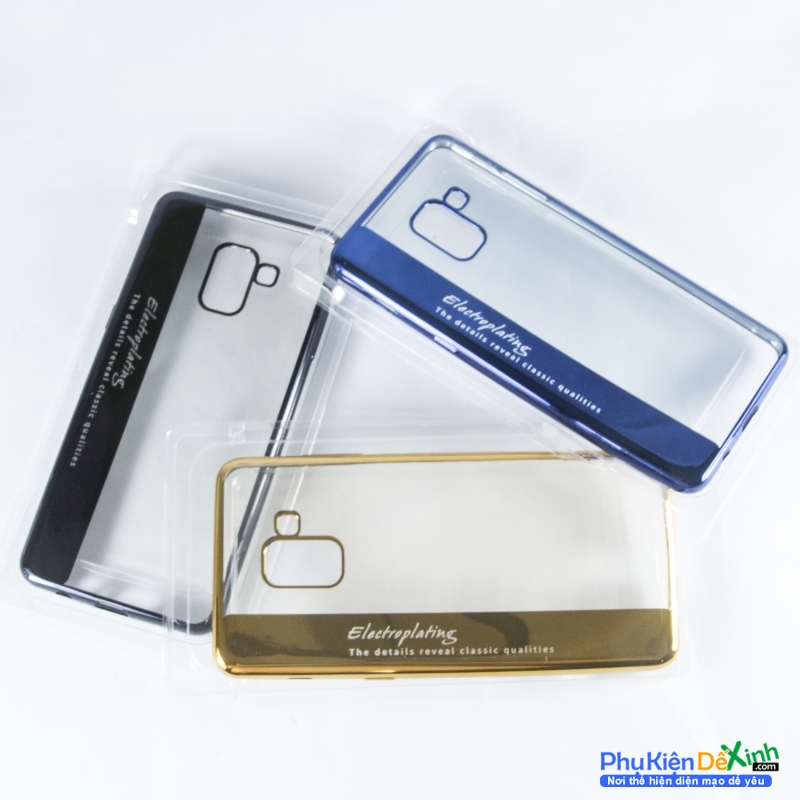 Ốp Lưng Samsung Galaxy A8 Plus 2018 Viền Dẻo Hiệu Likgus được làm bằng chất liệu nhựa cao cấp điểm nhấn là đường viền màu xung quanh rất sang chảnh và đẹp mắt.